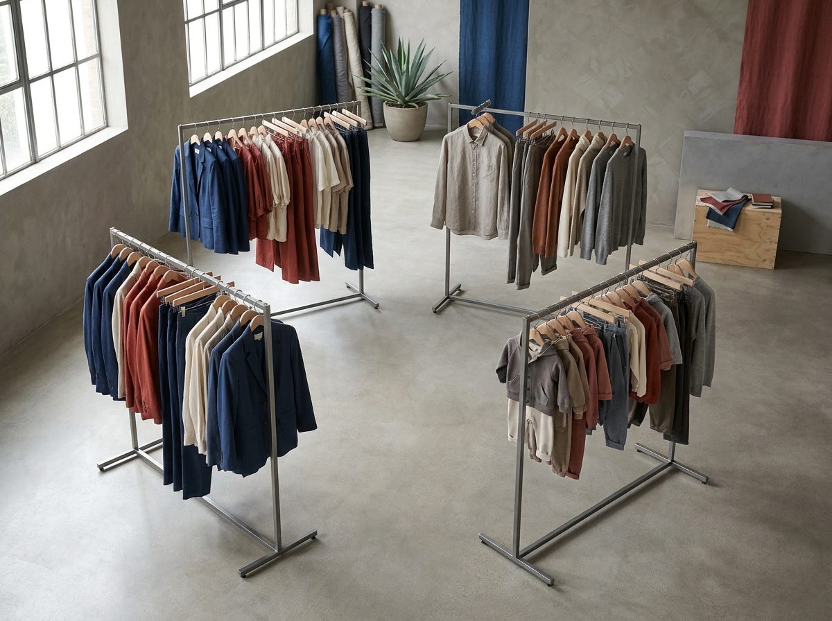 Prendas terminadas para comercio
