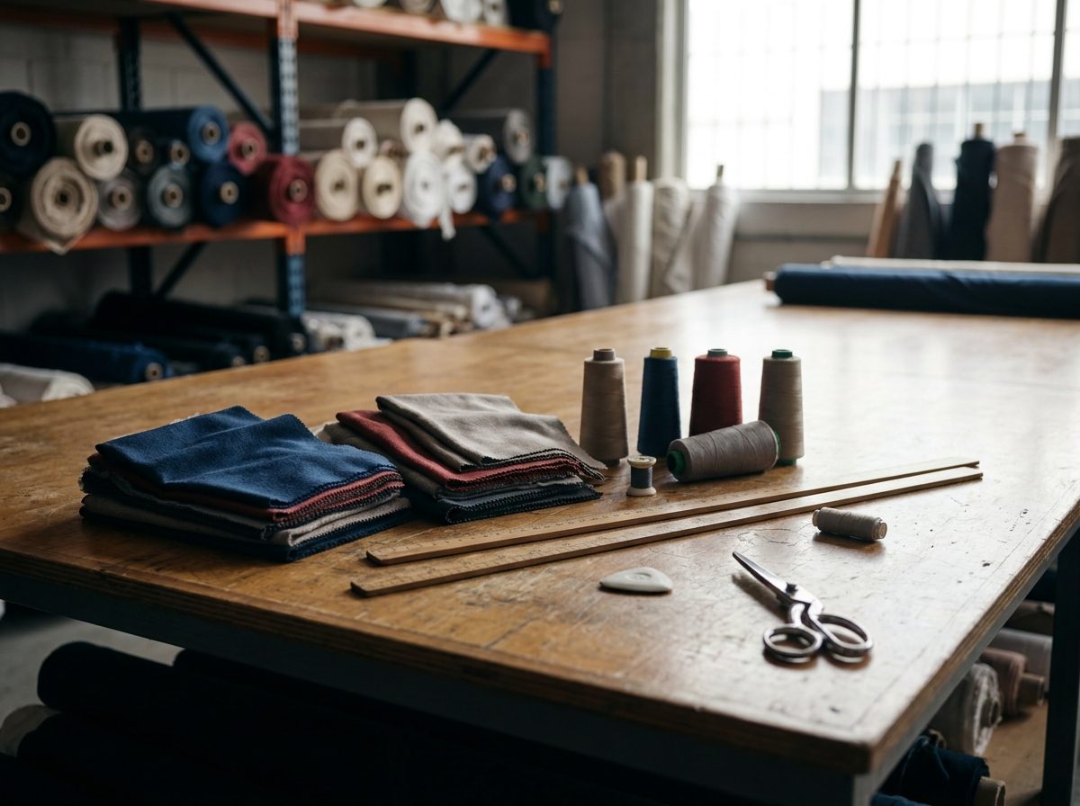 Muestras textiles para moda